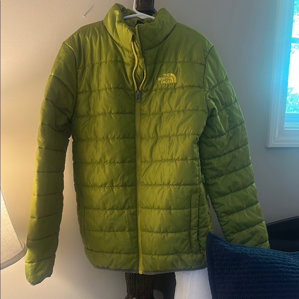 The North Face Lime Quilted Jacket